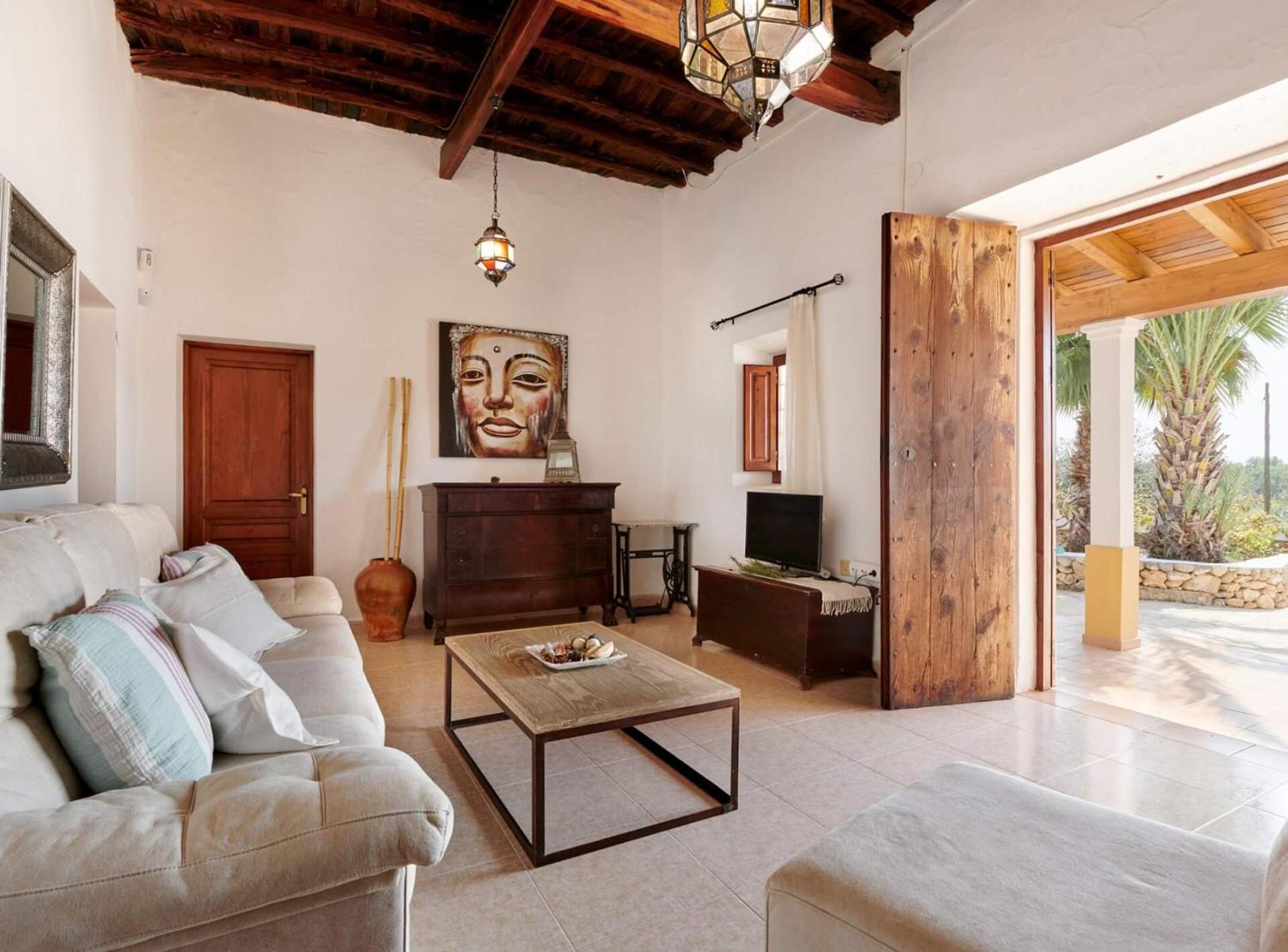 Villa Sa Cuina Làng Sant Rafael de Sa Creu Ngoại thất bức ảnh