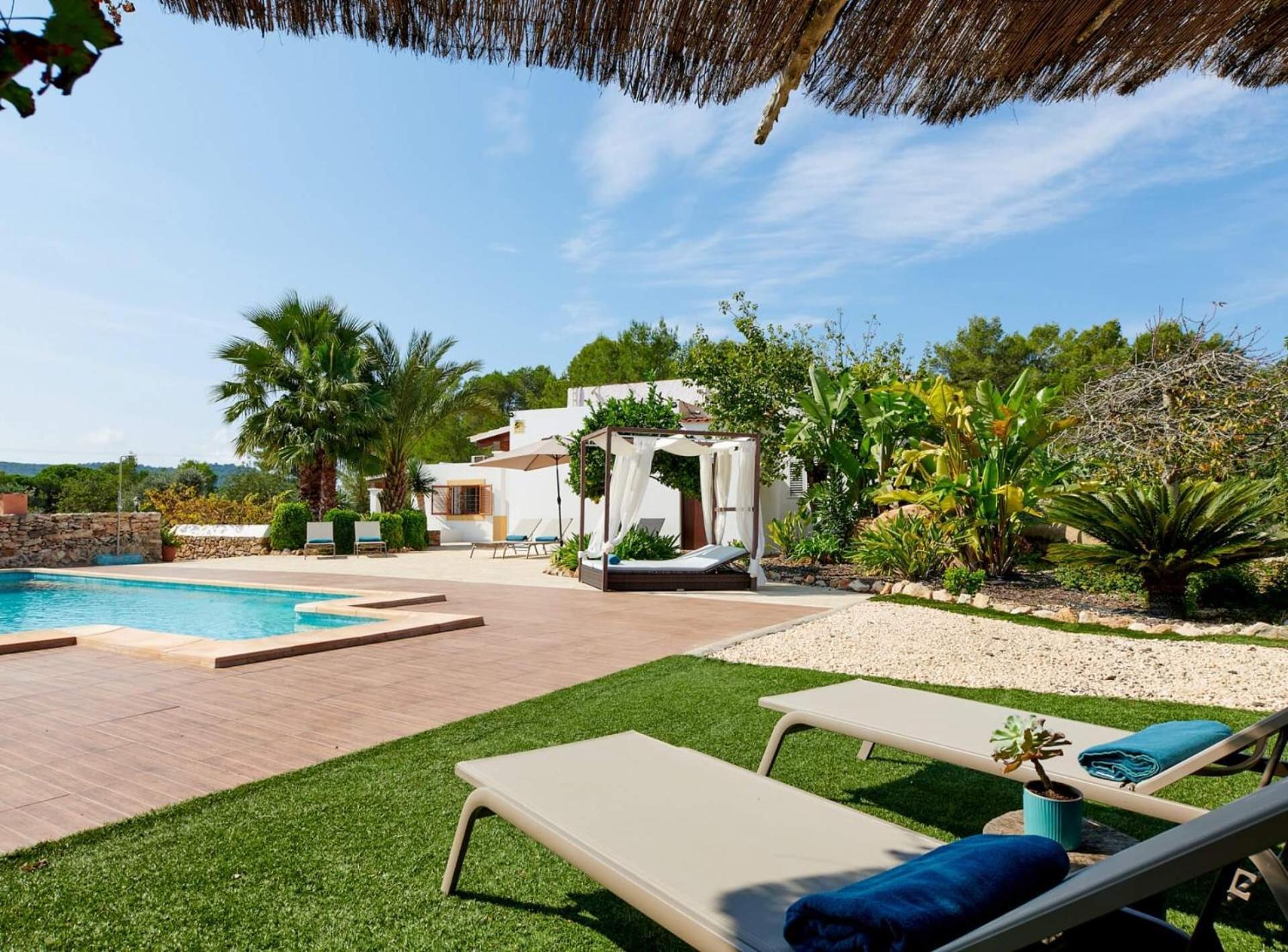 Villa Sa Cuina Làng Sant Rafael de Sa Creu Ngoại thất bức ảnh
