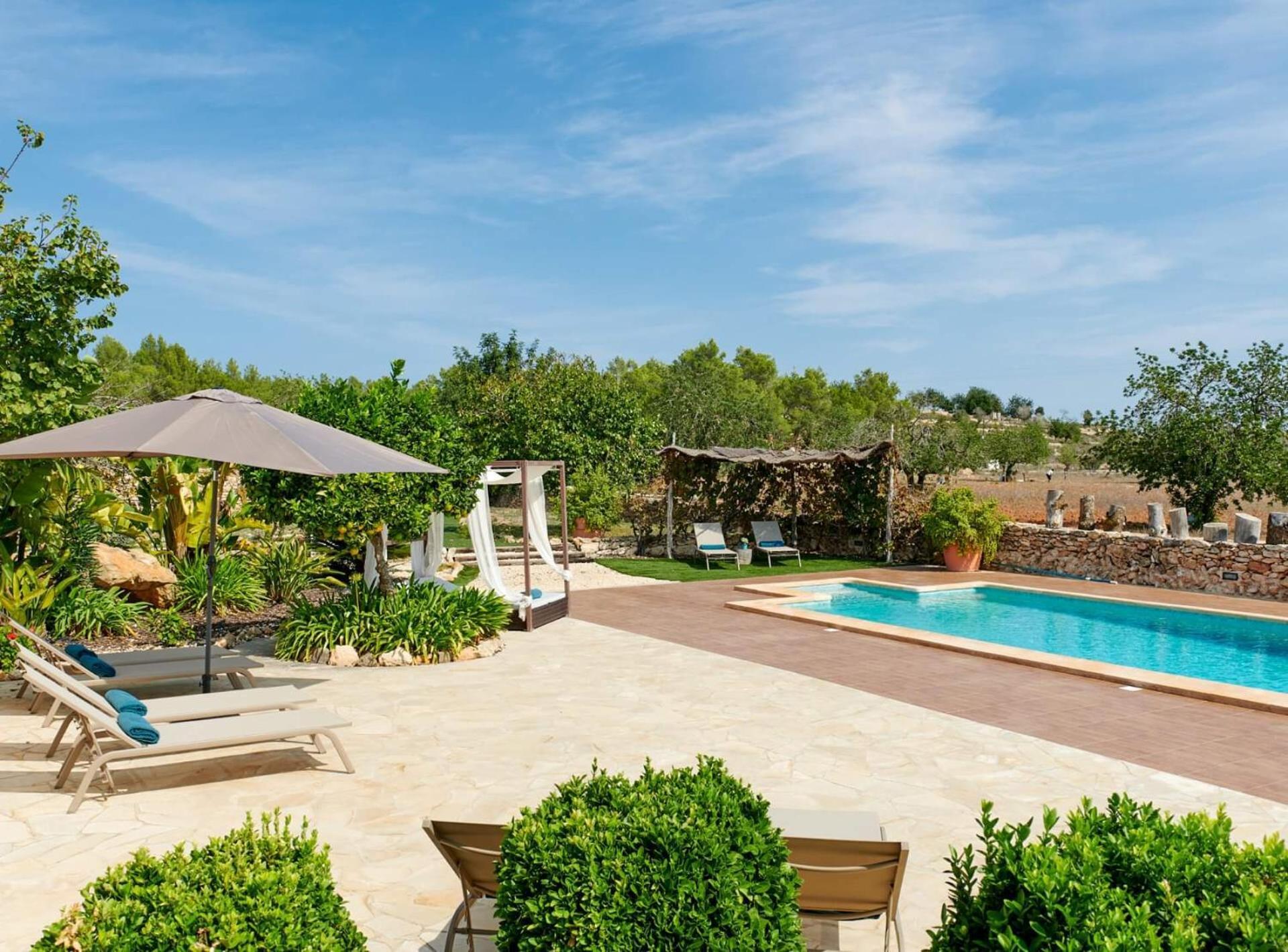 Villa Sa Cuina Làng Sant Rafael de Sa Creu Ngoại thất bức ảnh
