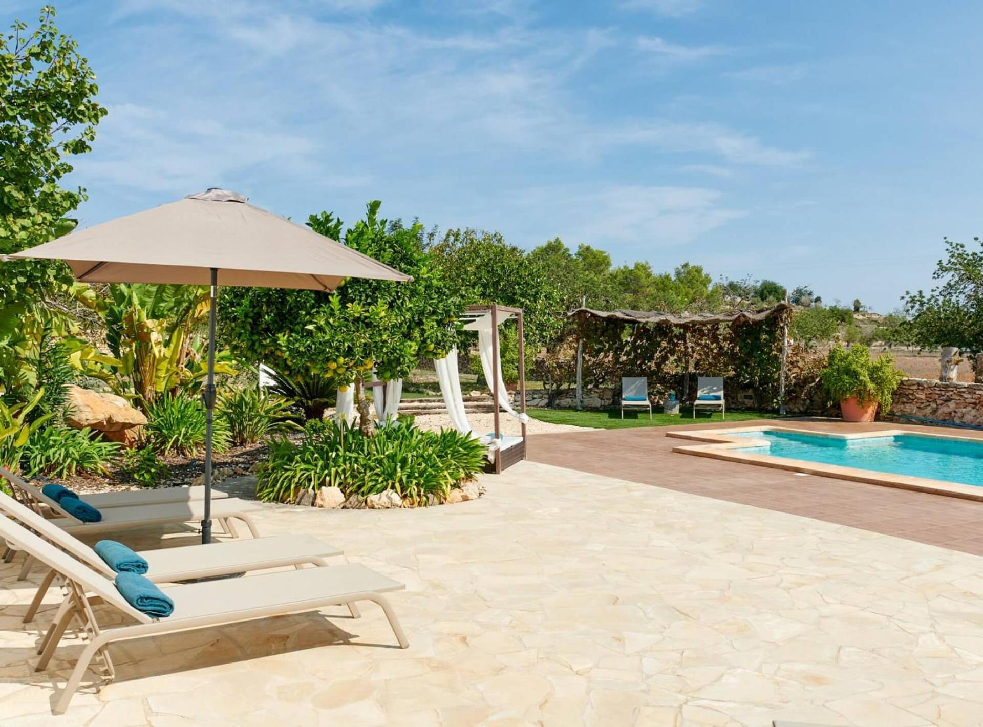Villa Sa Cuina Làng Sant Rafael de Sa Creu Ngoại thất bức ảnh