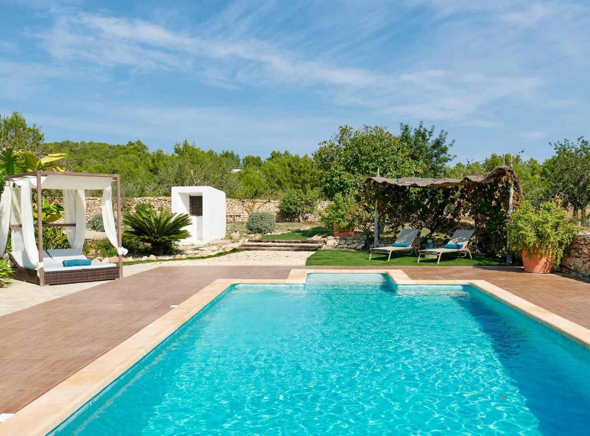Villa Sa Cuina Làng Sant Rafael de Sa Creu Ngoại thất bức ảnh