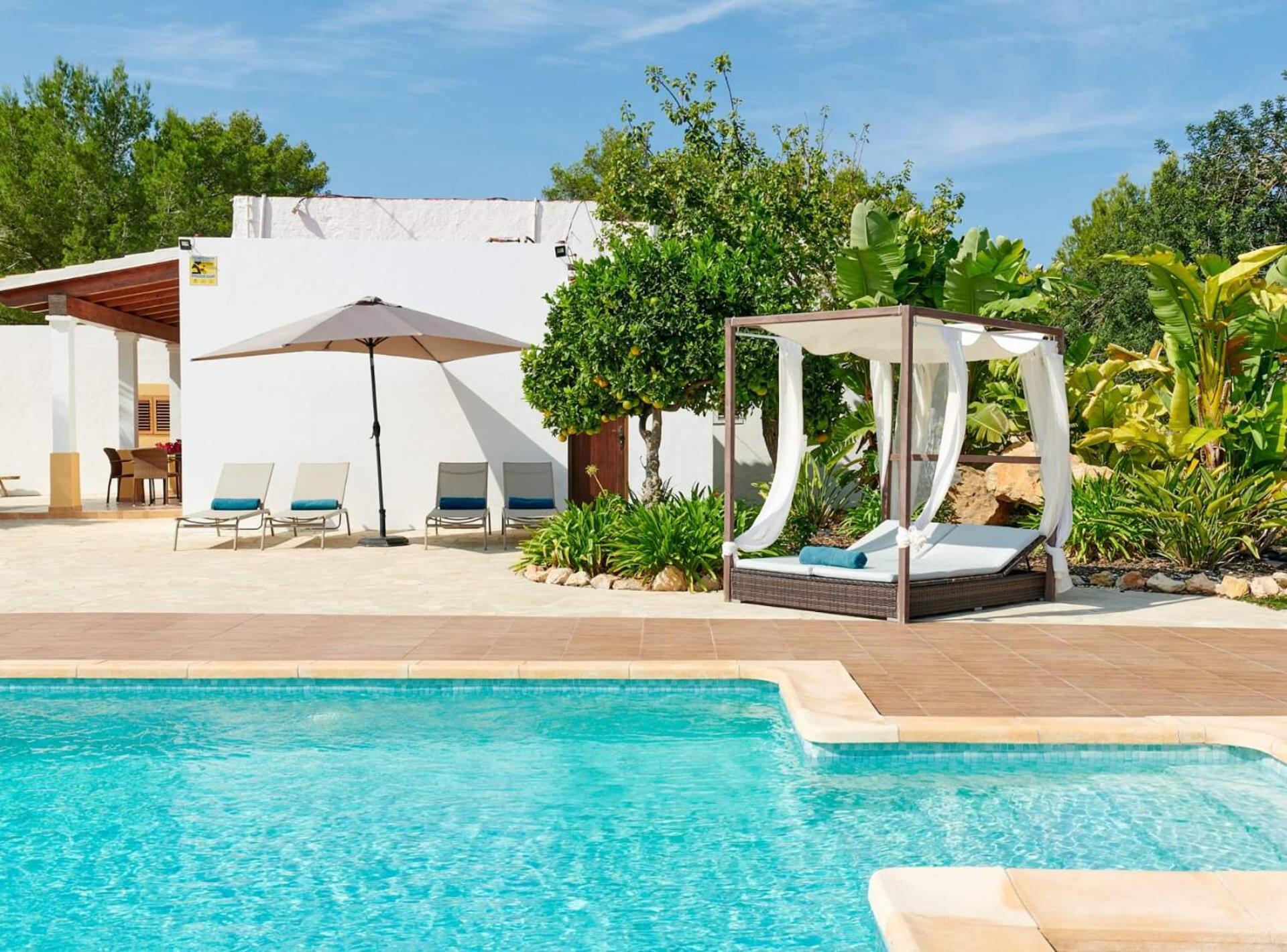 Villa Sa Cuina Làng Sant Rafael de Sa Creu Ngoại thất bức ảnh