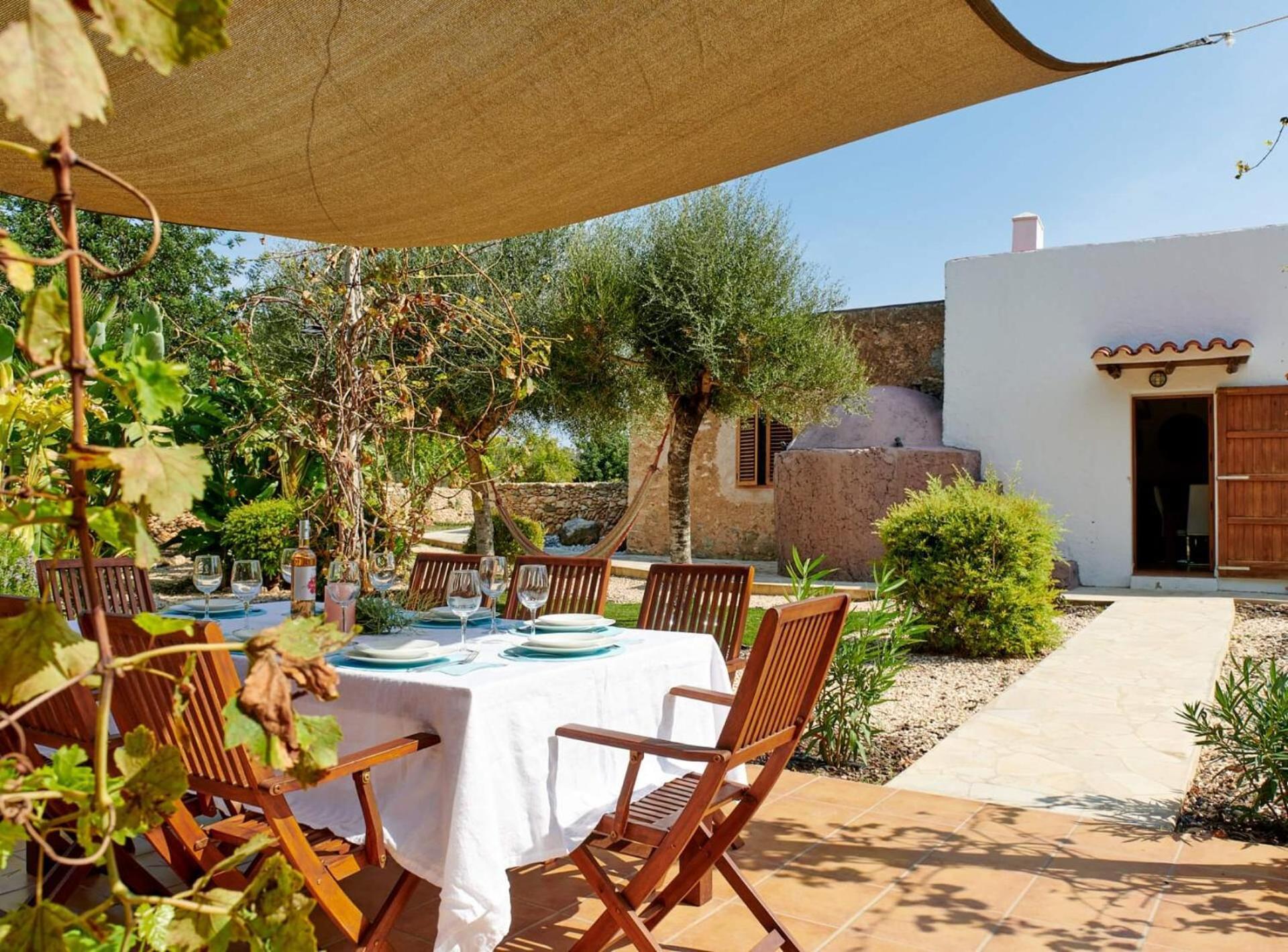 Villa Sa Cuina Làng Sant Rafael de Sa Creu Ngoại thất bức ảnh